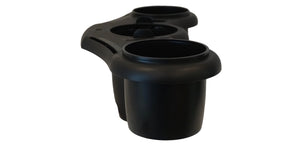 E-Sea Caddy Pro- Multi Cup Suction Mounted Drink Holder-Black Side View