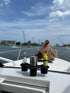 E-Sea Caddy suction drink older mounted inside boat cabin