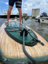 E-Sea Cleat-Suction Mounted Utility Cleat attached to rear of paddle board