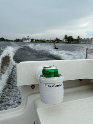 E-Sea Cup Adjustable- Mounted on rear transom of boat