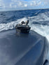E-Sea Clip-Suction Mounted Flat-line Release Clip On top of outboard motor