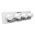 Flush Port Reroute - White Acrylic