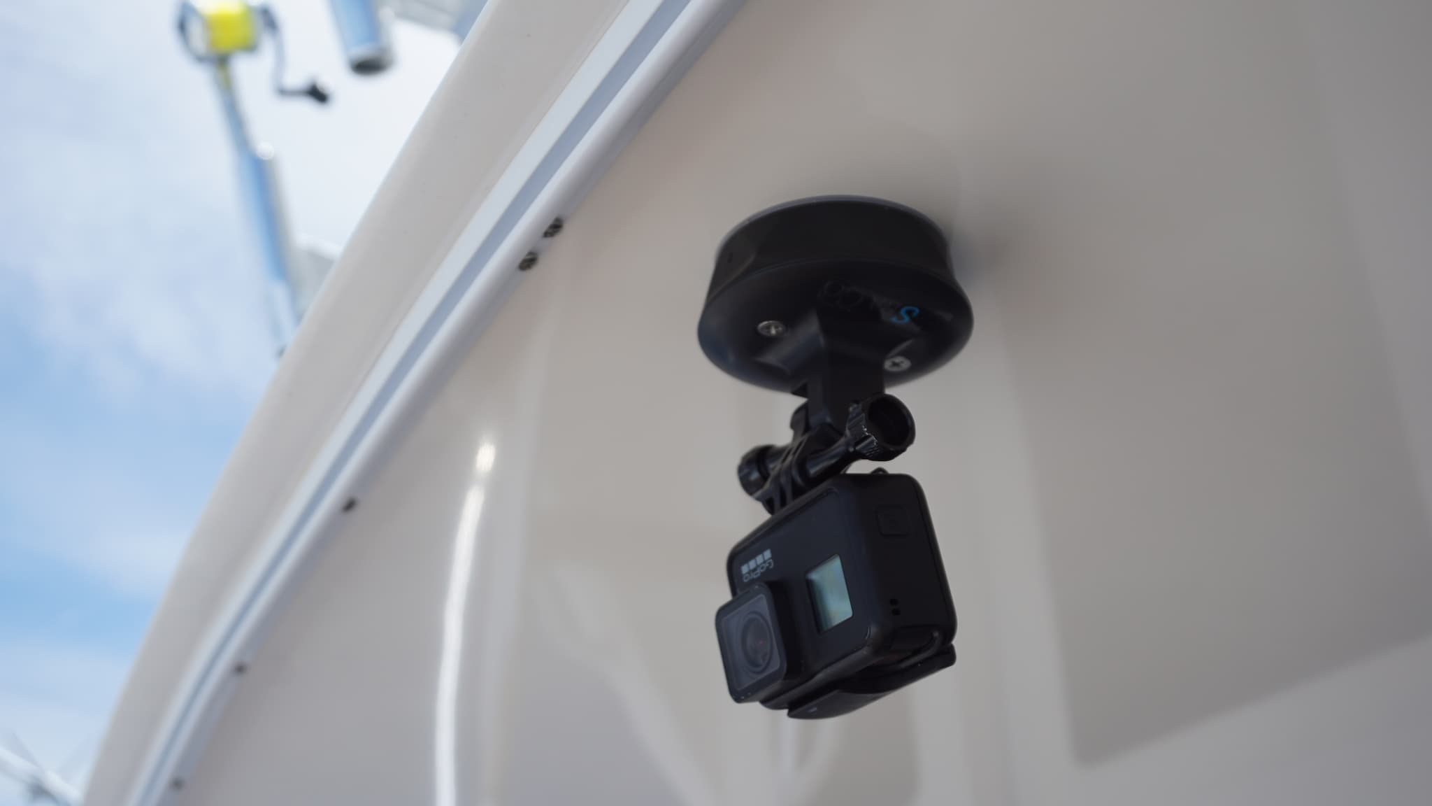 E-Sea Camera Mount-Suction Cup Action Camera Mount On Boat