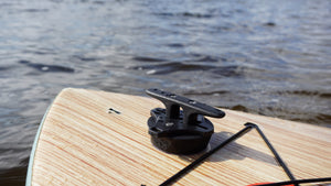 E-Sea Cleat-Suction Mounted Utility Cleat On Bow of paddle board